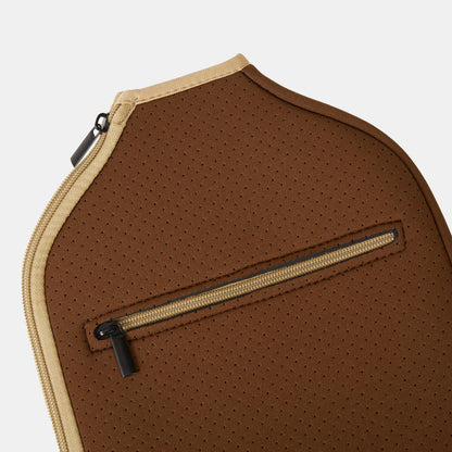 Crossbody Paddle Cover in Coffee