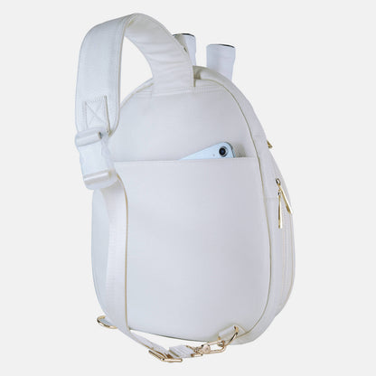 Eco Pickleball Sling Bag in Cream