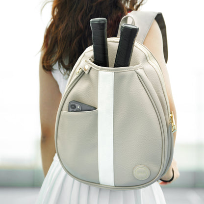 Eco Pickleball Sling Bag in Latte